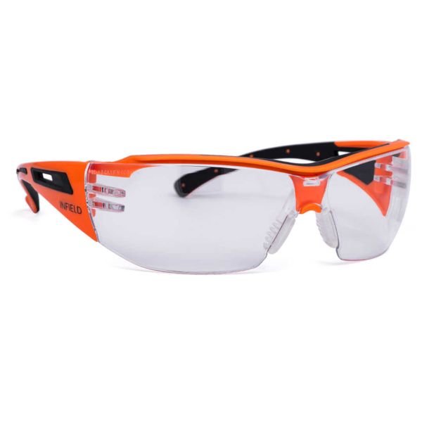 Infield Schutzbrille Victor orange-schwarz